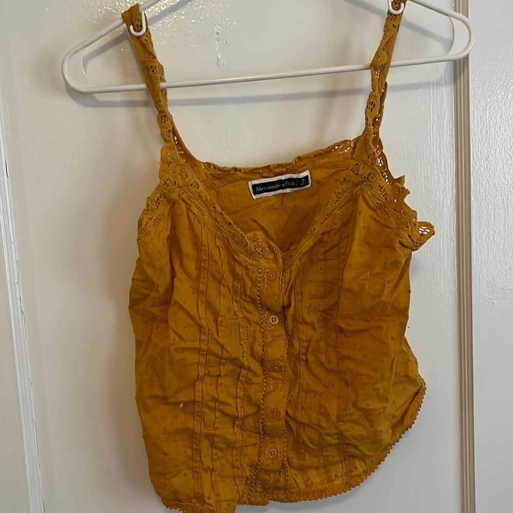 Abercrombie & Fitch Yellow Cami